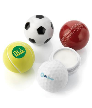 Sports Ball Shaped Sun Block in football, tennis ball, golf ball and cricket ball