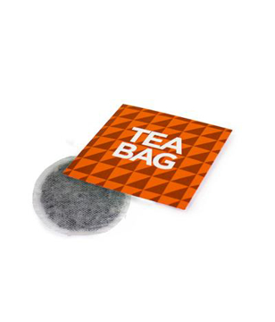 Individual tea bag, in a fully bespoke card sleeve