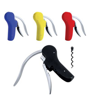 Trolex Corkscrew in black, blue, yellow and red