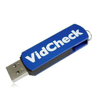 Turn USB in blue with 1 colour logo