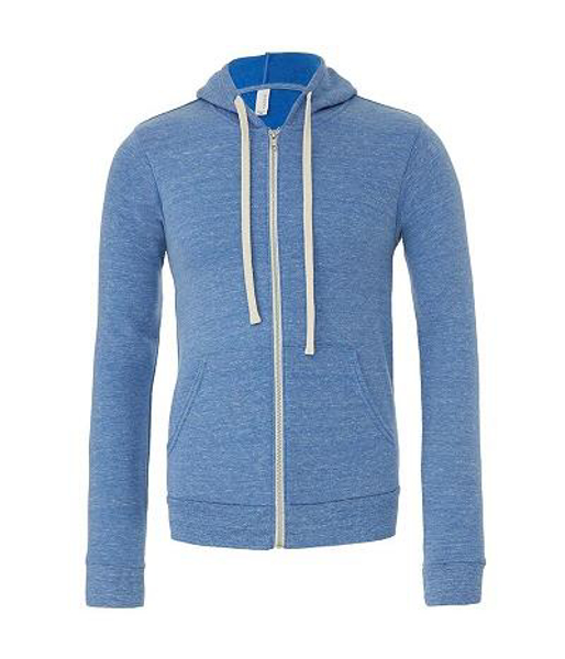 Picture of Unisex Triblend Full Zip Hoodie