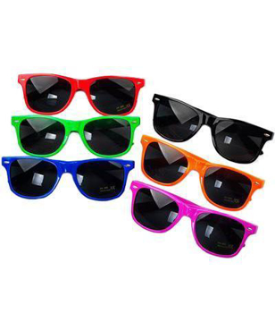Wayfarer Pantone Matched Sunglasses in various different colours