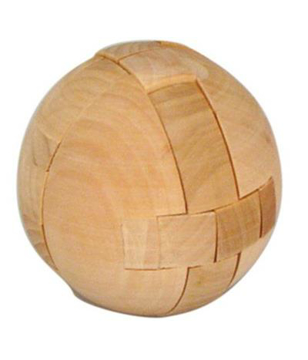 Wooden Desktop Puzzle Ball