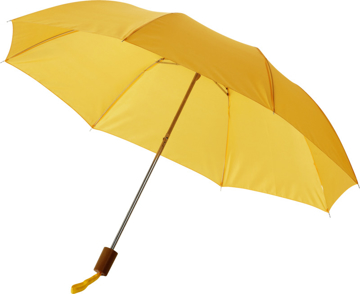 2 Section Budget Umbrella in yellow