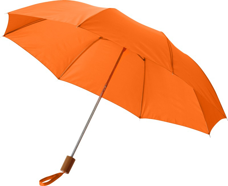 2 Section Budget Umbrella in orange