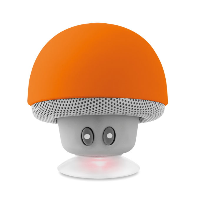Mushroom speaker orange