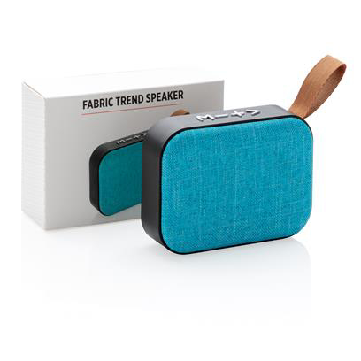 Fabric speaker blue