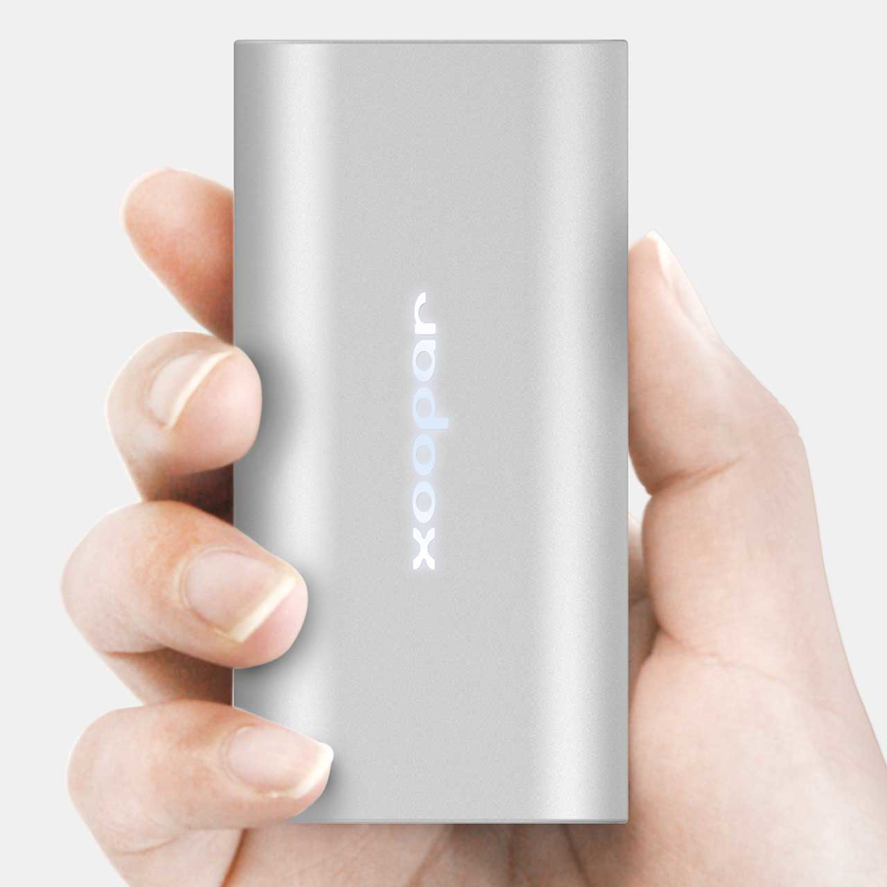 Sqjid mini powerbank silver