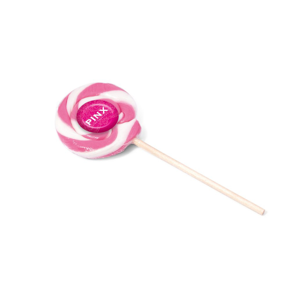 fruit swirly lolly - strawberry