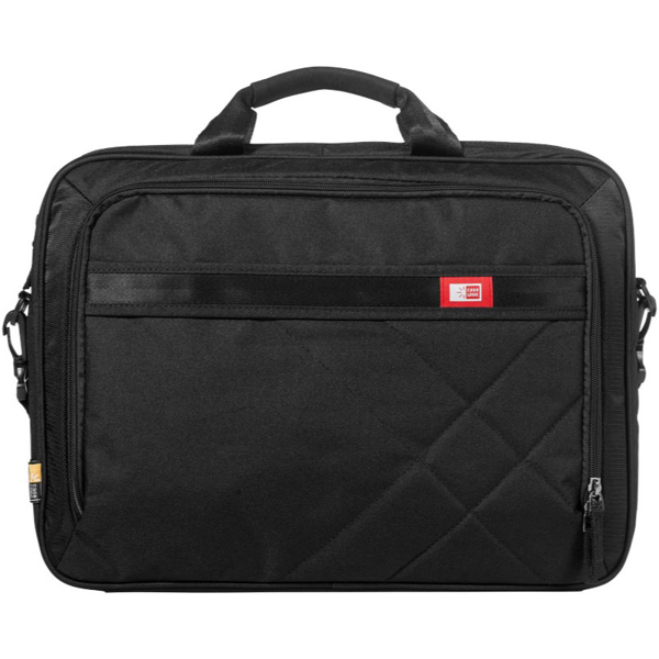 Black padded laptop or tablet carry case