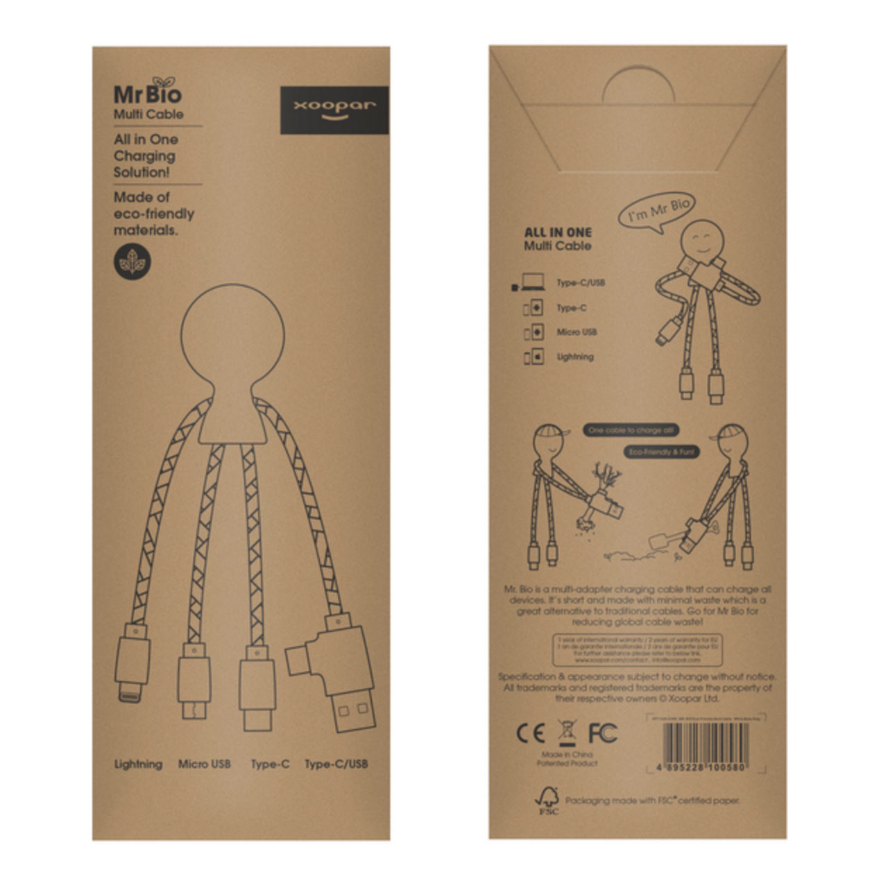 Mr Bio cable packaging