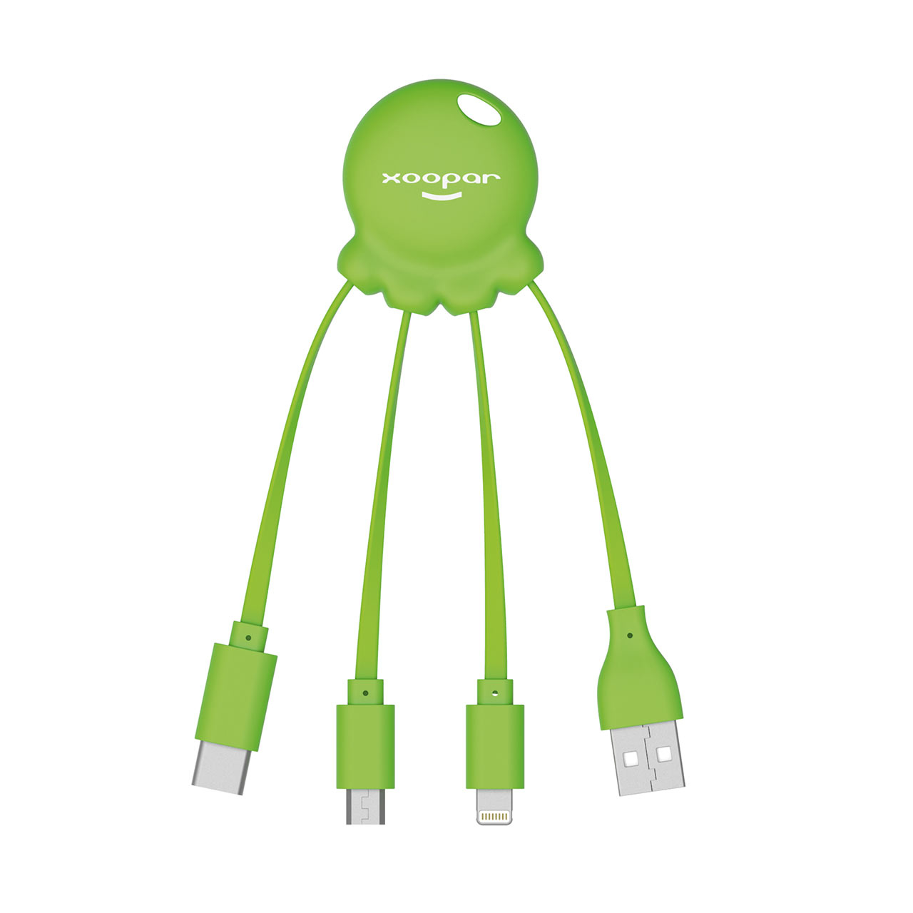 Octopus cable green
