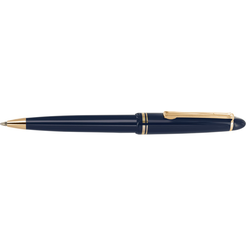 Alpine Gold Ball Pen in navy with gold trim