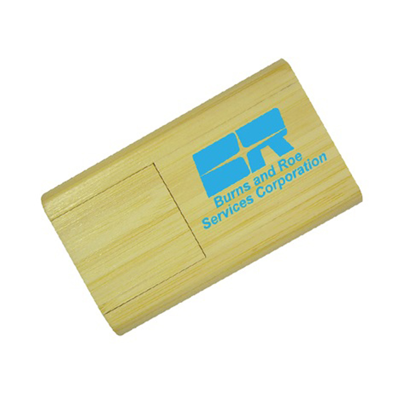 Bamboo Twist Drive with 1 colour print logo