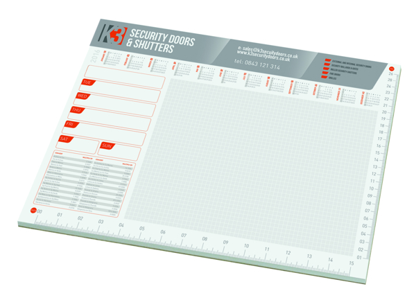 Picture of Health and Safety Desk Pads