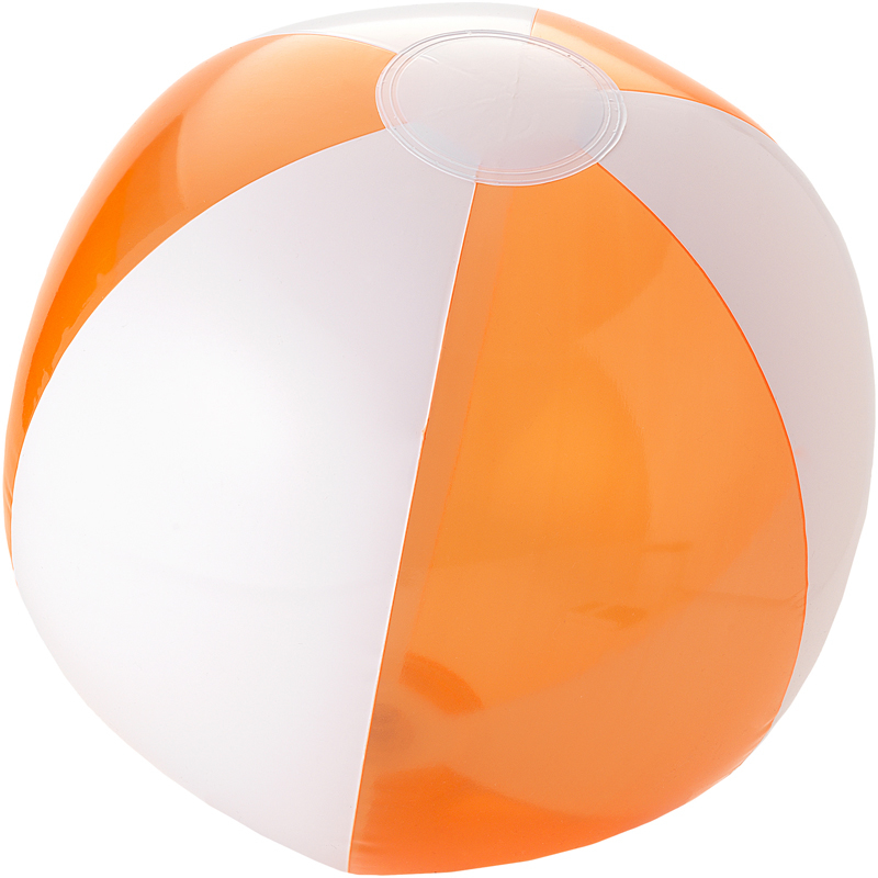 BONDI Beach Ball  in orange and white
