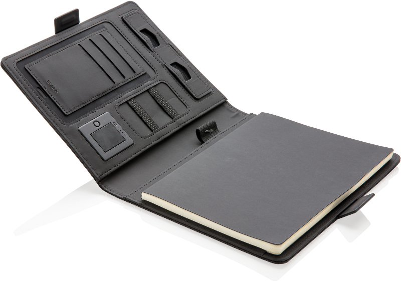 open view of the a5 wireless charging pad showing only the notebook