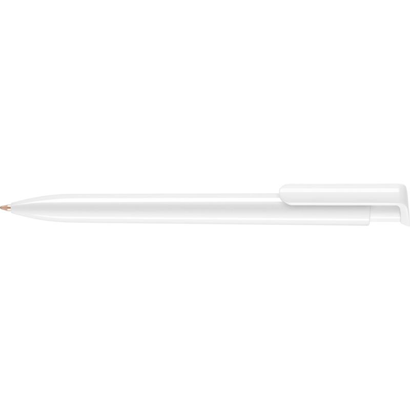 white low cost plastic pen