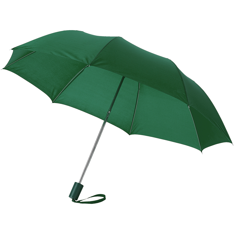 2 Section Budget Umbrella in green