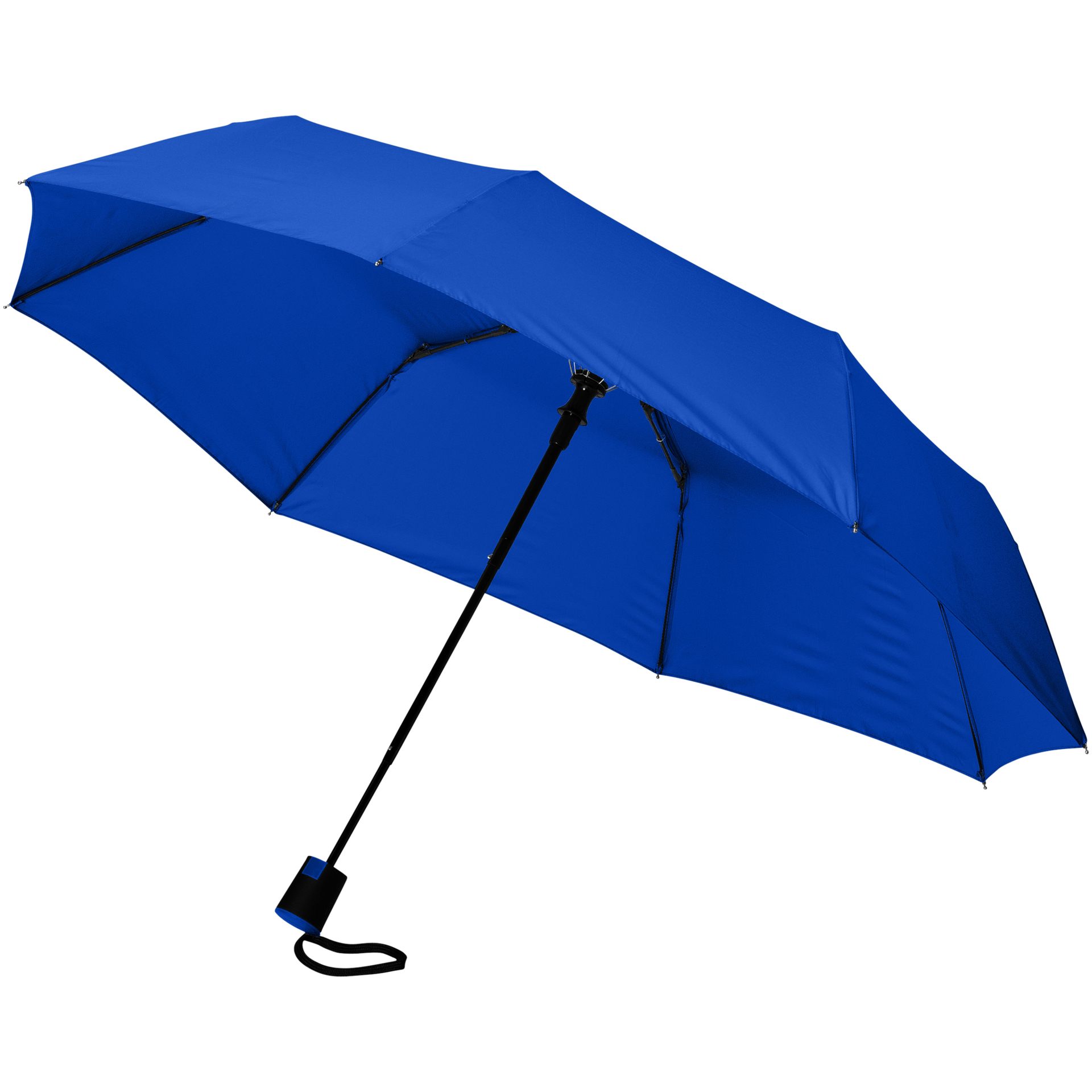 21" foldable auto open umbrella in blue