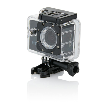 Action camera in black