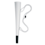 Noise Maker Horn With Cord - White