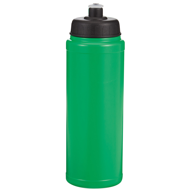 750ml Plastic Sports Bottle - Green