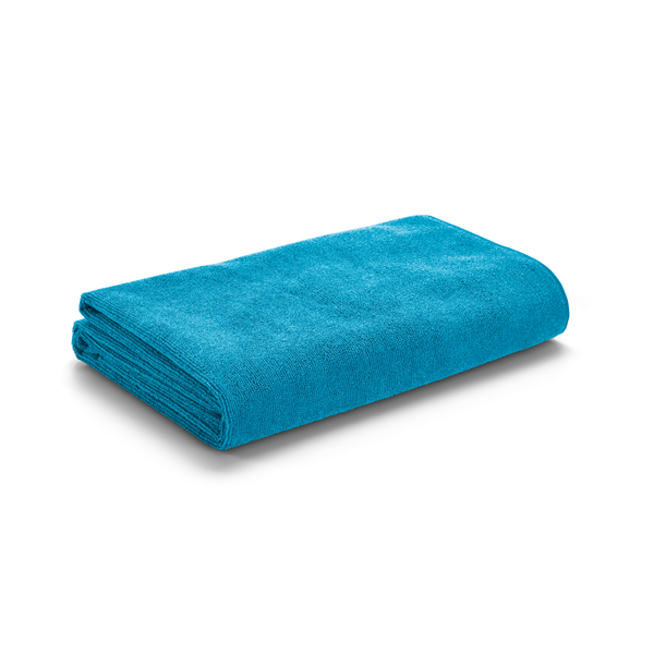 Beach towel in blue