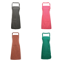 Bib Apron with Pocket with pocket and combined pen slot and ties