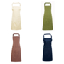 Bib Apron with Pocket with pocket and combined pen slot and ties