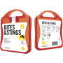 Bites And Stings First Aid Kit in red