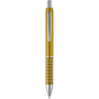 Yellow shiny bling ball pen