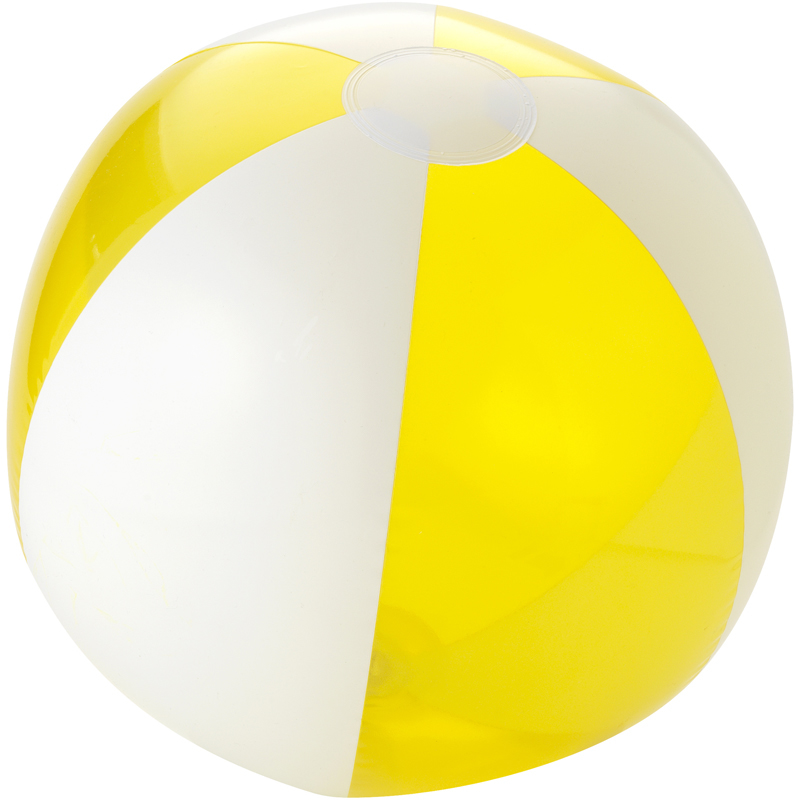 BONDI Beach Ball in yellow and white