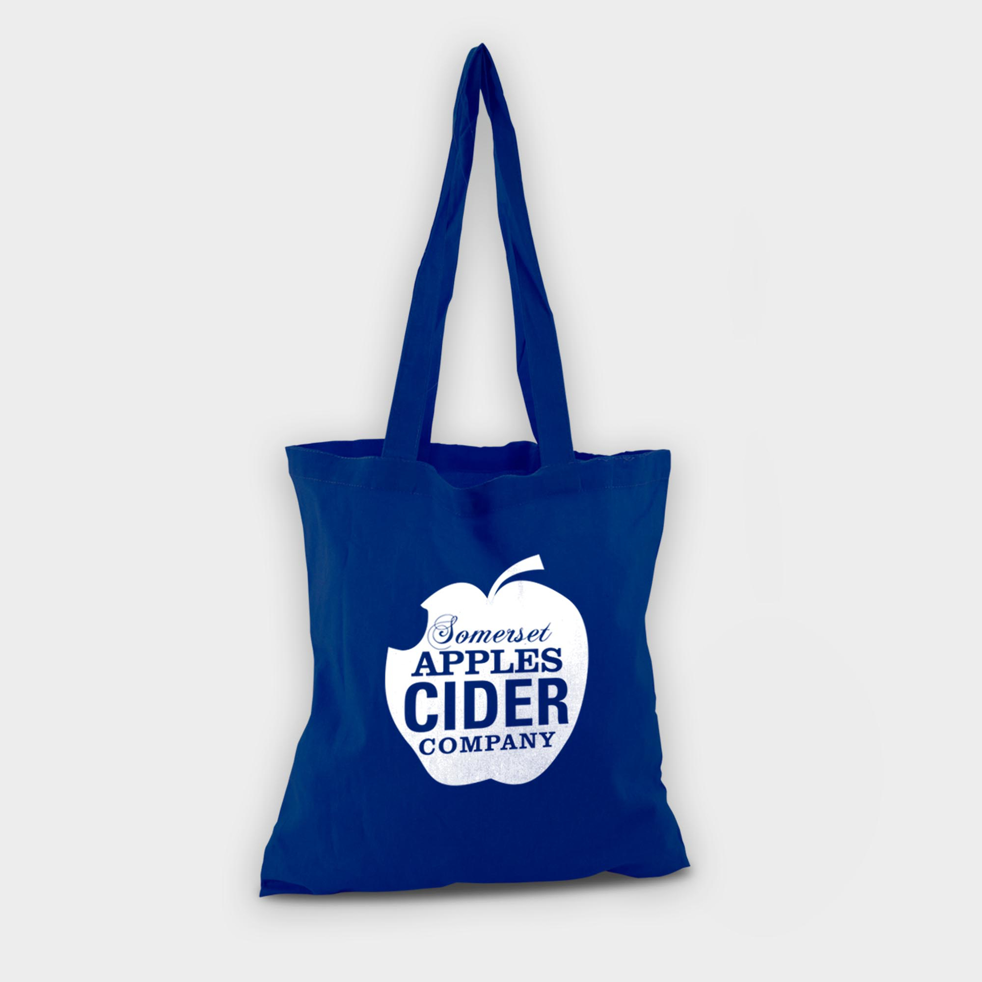 promotional bag in blue