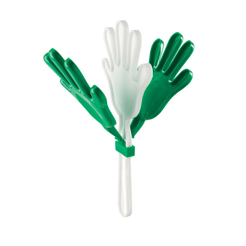 Plastic Hand Clapper - Green