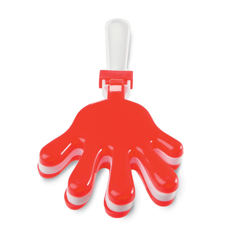 Plastic Hand Clapper - Red