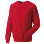 Classic Sweatshirt in red with crew neck