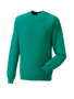 Classic Sweatshirt in light green with crew neck