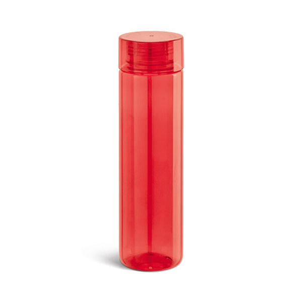 Clear coloured bottle Red
