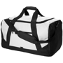 Columbia Travel Bag in white with black straps and details