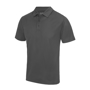 Cool Polo in grey with matching coloured buttons