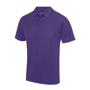 Cool Polo in purple with matching coloured buttons
