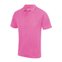 Cool Polo in pink with matching coloured buttons