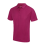 Cool Polo in magenta with matching coloured buttons