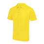 Cool Polo in yellow with matching coloured buttons