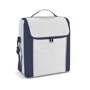 White and blue cooler bag