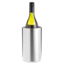 Coolio Bottle Cooler in silver with bottle