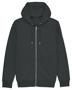 Cultivator Iconic Zip-Thru Hoodie in dark grey
