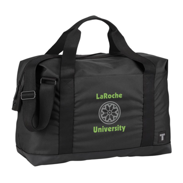 Day 17" Duffel Bag in black with 2 colour print logo