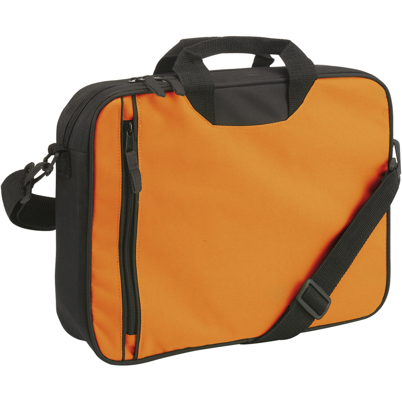 Black and Orange business bag